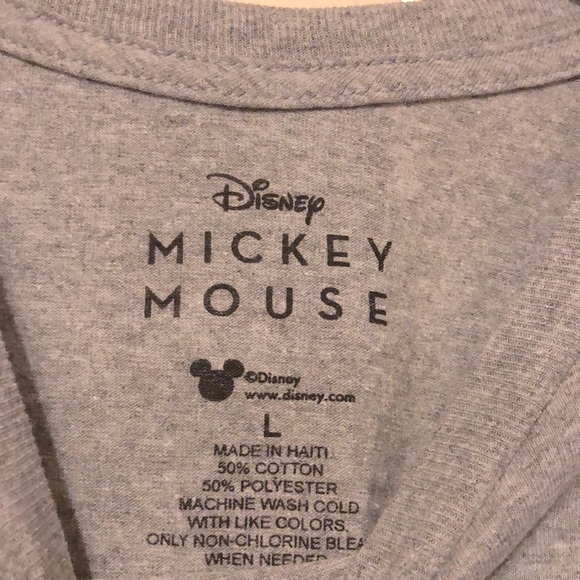 Disney Mickey Mouse Long Sleeve Tshirt.  New Without Tags - Picture 3 of 5